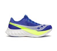 Saucony Endorphin Pro 4 Competition Running Shoe Men - Blue, Lemon, Size 11.5