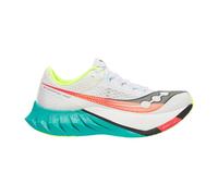 Saucony Endorphin Pro 4 Shoes White Blue AW25, Size 45 - EUR