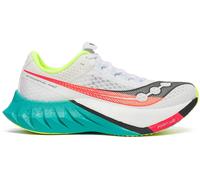 Saucony Endorphin Pro 4 Womens Running Shoes White Lightweight Racing Trainers