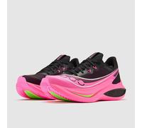 Saucony Men's Endorphin Pro 5 Sneaker, Black/Shock, 13