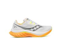 Saucony Men's Endorphin Speed 4 Sneaker, White/Peel, 8.5, White/Peel, 8.5
