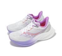 Saucony Endorphin Speed 5 White Purple Women Running Shoes Sneakers S11007-340