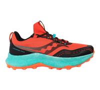 Saucony Endorphin Trail Mens Red Running Shoes - Size UK 7.5