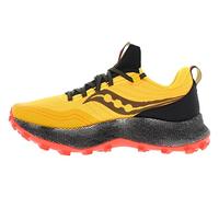 Saucony Endorphin Trail Running Shoe Men - Gold, Red, Size 10