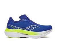 Saucony Endorphin Trainer Competition Running Shoe Men - Blue, Lemon, Size 10.5