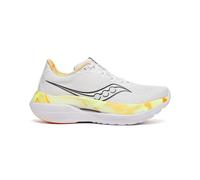 Saucony Endorphin Trainer Men's Running Shoes, White/Black