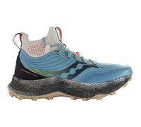 Saucony Endorphin Trail Mid Womens | Slate/coral - Blue / 4