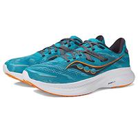 Saucony Guide 16 Adult Running Shoes Blue Men, Agave/Marigold, 10.5 UK