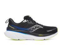 Saucony Men's Guide 18 Sneaker, Black/Lapis, 12 UK