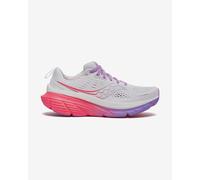 Saucony Guide 18 Stability Running Shoe Women - White, Pink, Size 6