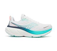 Saucony Hurricane 25 Stability running shoe Women-white, dark blue, Size 7,5