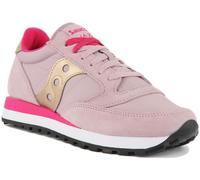 Saucony Jazz Original Lace Up 80S Retro Womens Trainers Pink UK 3 - 7.5