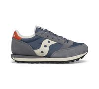 Saucony Originals Jazz Original Sneaker, Grey/Blue/Orange, 3 UK