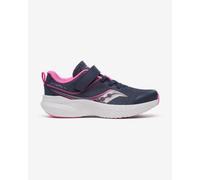 Saucony Kinvara 14 Shoes Navy Blue Fuchsia Kids - 28