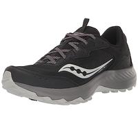 Saucony Men's Aura Tr Sneaker, Black/Gravel, 9.5 UK Wide