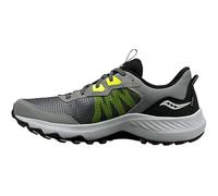 Saucony Men's Aura Tr Sneaker, Cinder/Citron, 9 UK
