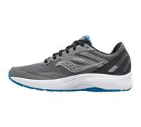 Saucony Men's Cohesion 15 Running Shoe, Charcoal/Topaz, 10
