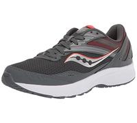 Saucony Mens Cohesion 15 Textile Synthetic Shadow Poppy Charbon Trainers 10.5 UK