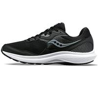 Saucony Men's Cohesion 16 Sneaker, Black/White, 7.5 UK
