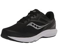Saucony Mens Cohesion 16 Running Shoe, Black/White, 10