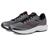 Saucony Men's Cohesion 16 Sneaker, Charcoal/Orange, 11.5