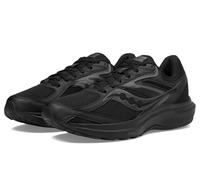 Saucony Men's Cohesion 17 Sneaker, Black/Black/Black, 14