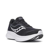 Saucony Men's Cohesion 18 Running Shoe, Black/White, 7