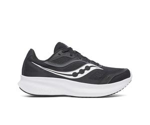 Saucony Men's Cohesion 18 Sneaker Trainer Shoe Black/White, 10.5