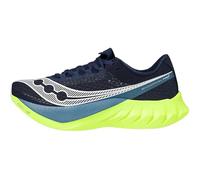 Saucony Men's Endorphin Pro 4 Sneaker, Navy/Citron, 11.5 UK