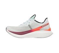 Saucony Men's Endorphin Pro 5 Sneaker, White/Crimson, 12 UK