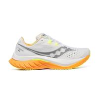 Saucony Men's Endorphin Speed 4 Sneaker, White/Peel, 8.5, White/Peel, 8.5