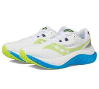 Saucony Men's Endorphin Speed 4 Sneaker, White/Viziblue, 12.5
