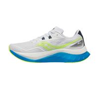 Saucony Men's Endorphin Speed 4 Sneaker, White/Viziblue, 7.5