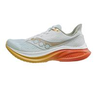 Saucony Mens Endorphin Speed 5, Ivory/Fire, 8.5 Wide