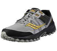 Saucony Men's Excursion Tr14 Trail Running Shoe, Grey/Gold, 10 Wide