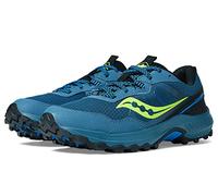 Saucony Mens Excursion TR16 Trail Running Shoe, Ocean/Blk, 10