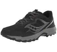 Saucony Mens Excursion TR16 Trail Running Shoe, Black/Charcoal, 11.5