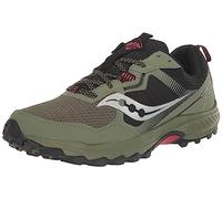 Saucony Men's Excursion Tr16 Trail Running Shoe, Glade/Black, 11 Wide