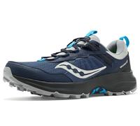 Saucony Mens Excursion Tr17Hiking Shoe, Navy/Black, 7