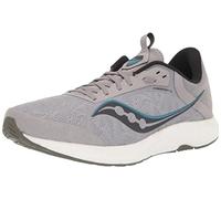 Saucony Men's Freedom 5 Running Shoe, Alloy/Topaz, 8