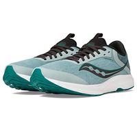 Saucony Men's Freedom 5 Running Shoe, Slate/Black, 10.5 UK