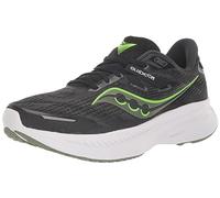 saucony Men's Guía 16 Sneaker, Black Glade, 7.5 UK