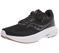 Saucony Men's Guide 15 Running Shoe, Black/Gum, 9 UK