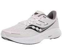Saucony Men's Guide 16 Sneaker, White/Black, 12 UK