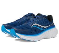 Saucony Men's Guide 17 Sneaker, Navy/Cobalt, 8.5 Wide