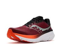 Saucony Men's Guide 19 Running Shoe, Crimson/Fire, 16