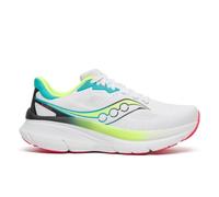 Saucony Men's Guide 19 Sneaker, White/Citron, 8