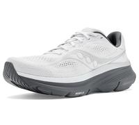 Saucony Men's Guide 19 Sneaker, White/Shadow, 7 Wide