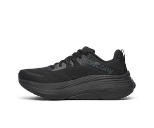 Saucony Mens Hurricane 24, Black/Black, 6