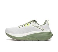 Saucony Men's Hurricane 24 Sneaker, White/Olivine, 11 UK